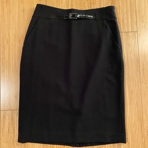 Ann Taylor belted pencil skirt